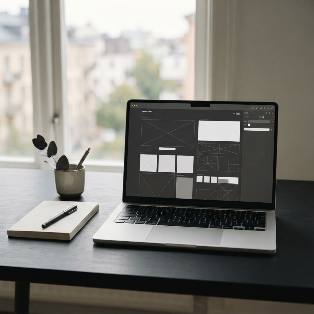 Website template preview
